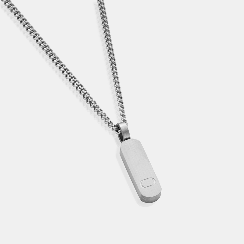 Silver Totem Pendant Necklace