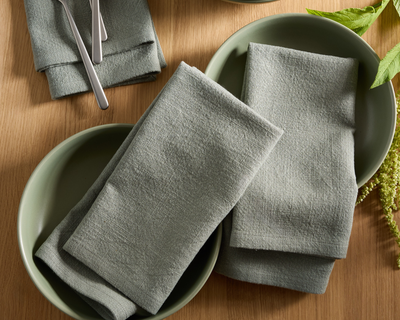 Organic Cotton Napkins, Set of 4