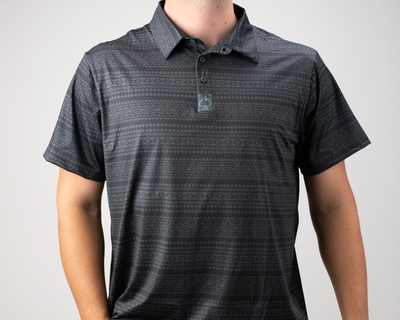 Desert Geo Men's Performance Golf Polo