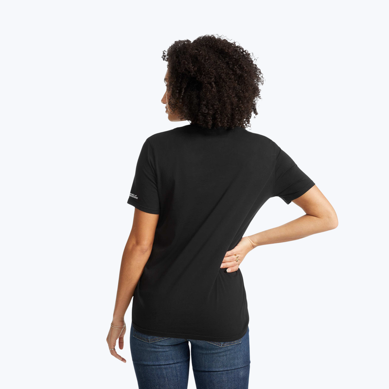 Branded Women's American Giant Classic Cotton V-Neck T-Shirt