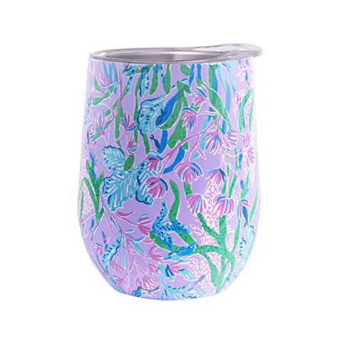 Stainless Steel Insulated Wine Tumbler with Lid