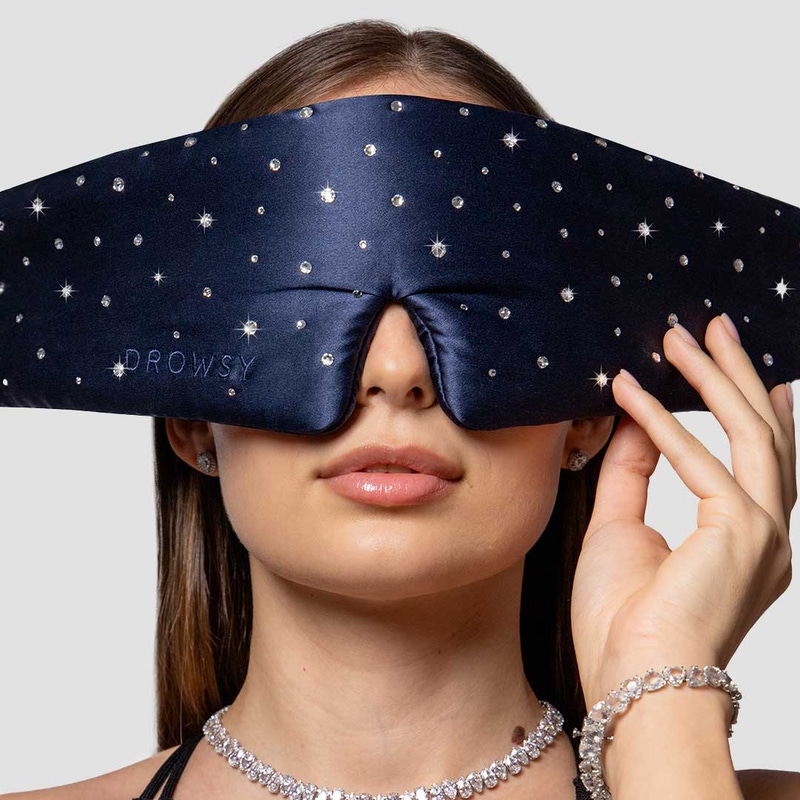 Crystals by Swarovski® Silk Sleep Eye Mask