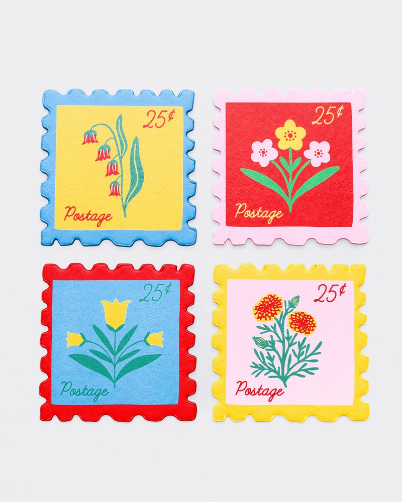 Stamps Coaster Set