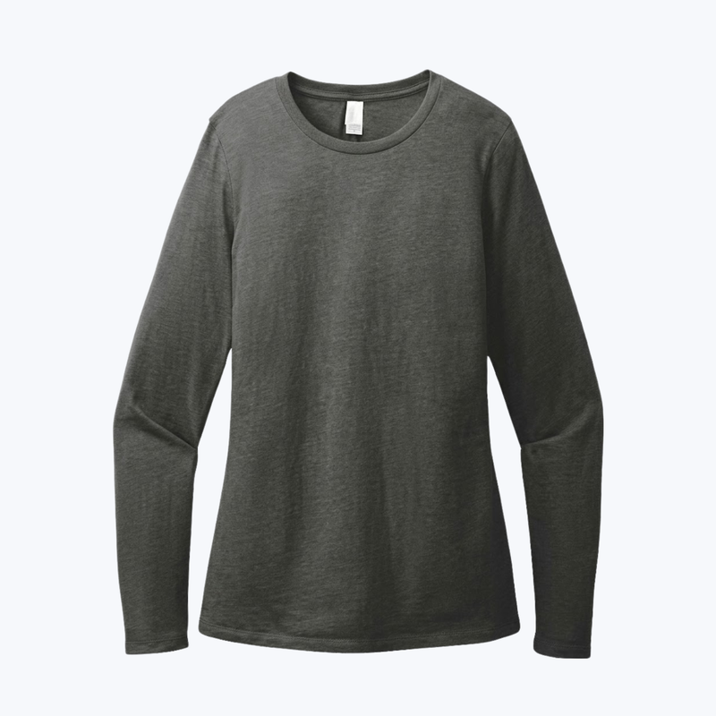 Branded District Women's Perfect Blend CVC Long Sleeve Tee