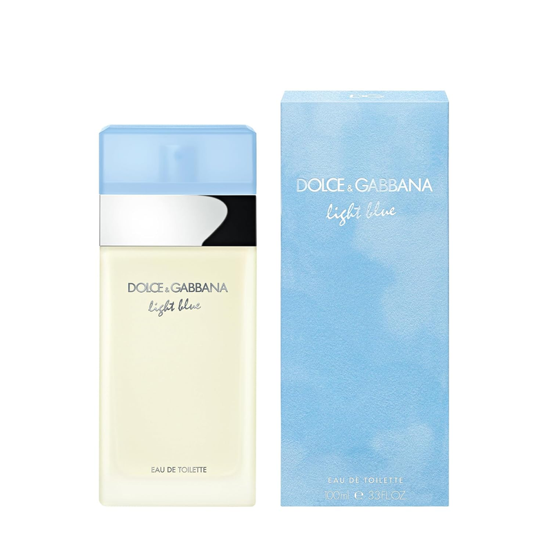 Dolce & Gabbana: Light Blue for Women EDT, 3.4oz