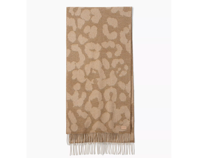 Piper Leopard-Print Scarf