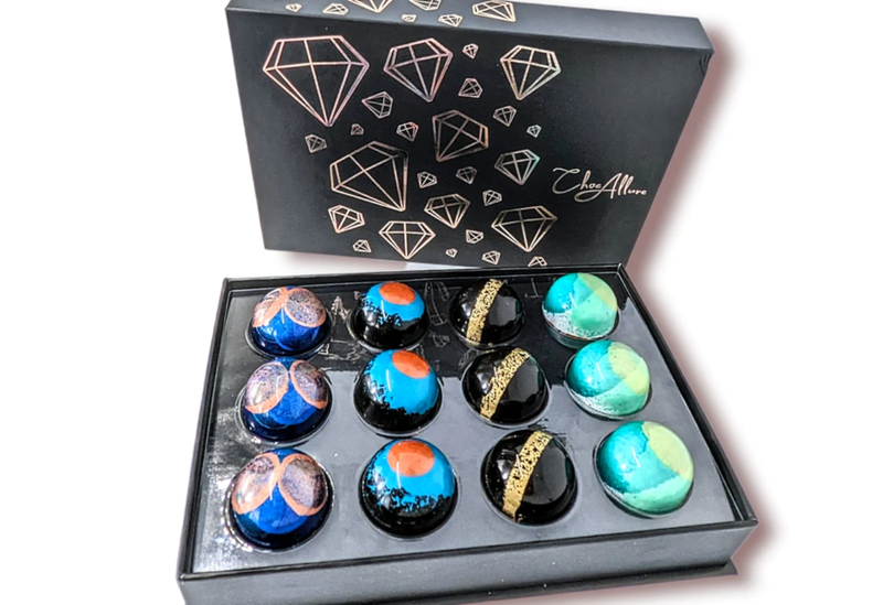 Chocolate Jewels, 12 Piece