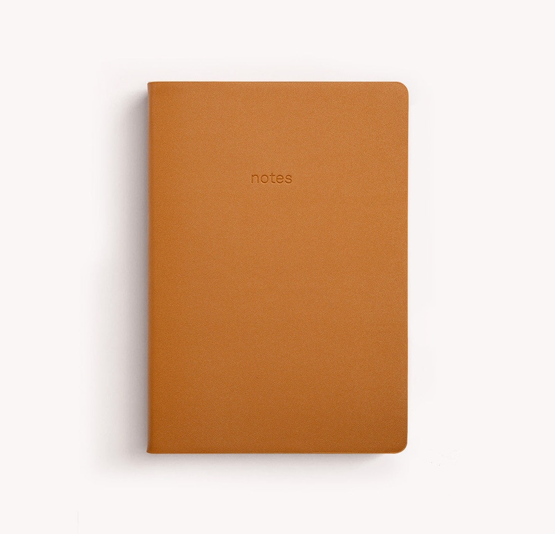 A5 Vegan Leather Notebook