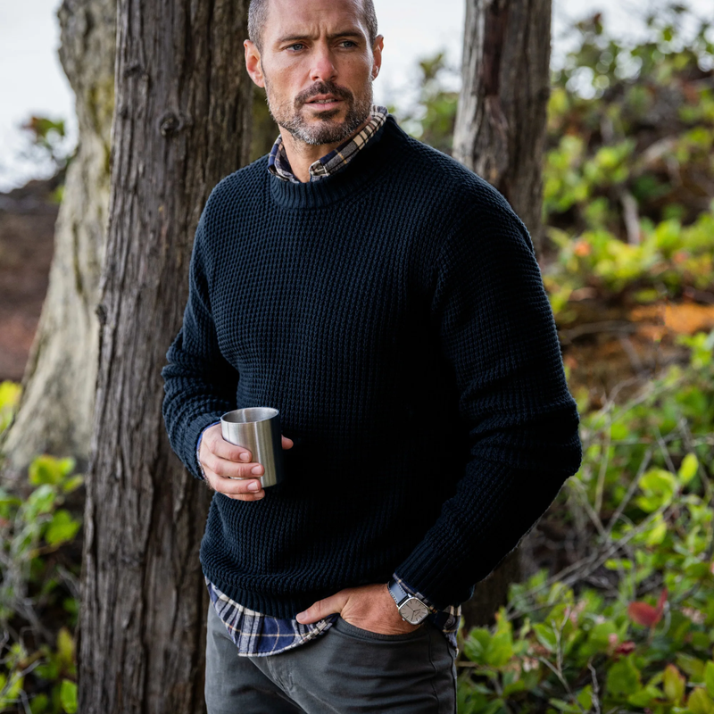 Norfolk Waffle Knit Sweater