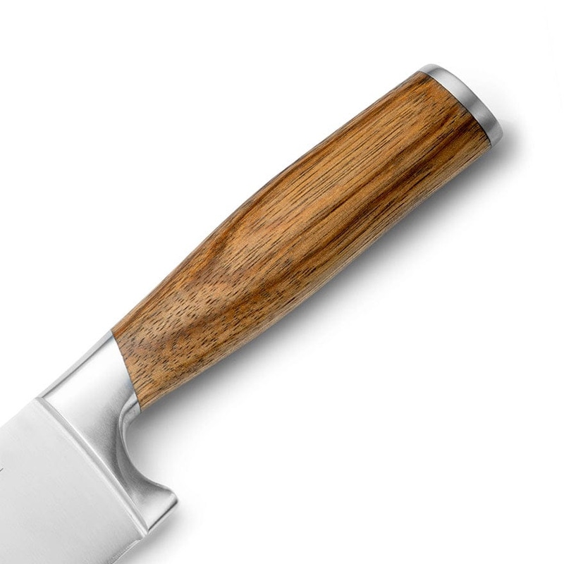Zebra Wood 6-Piece BBQ Knife Set