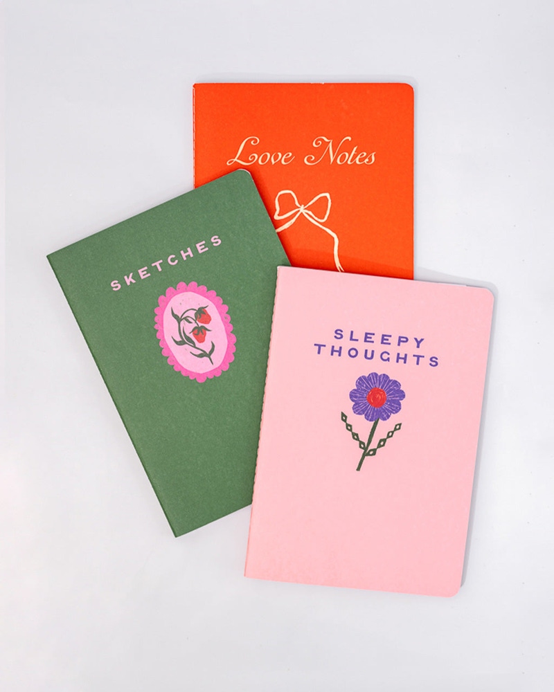 Rough Draft Notebook Set of 3
