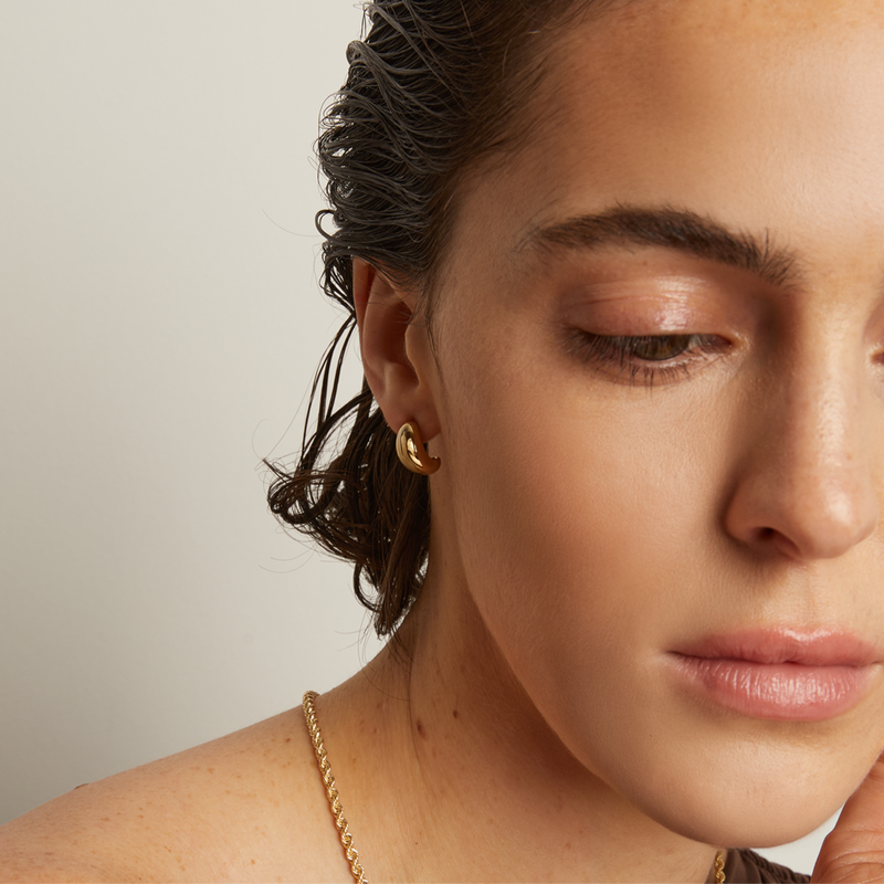 Mini Dome Earrings