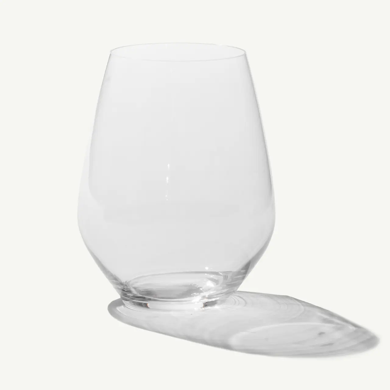 Stemless Crystal Wine Glasses, Set of 4