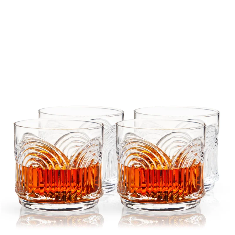 Beau Lowball Tumblers, Set of 4