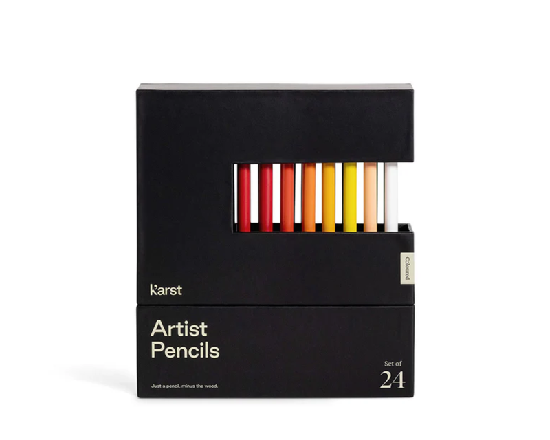 Woodless Artist Pencils, Set of 24