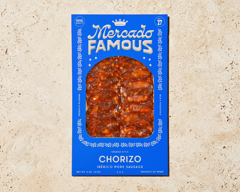 Chorizo Ibérico Mild Spanish Style Sausage, 2oz Package