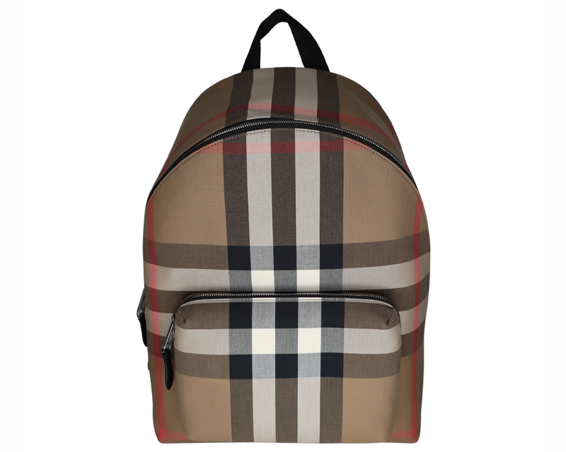 Jeff Checked Backpack