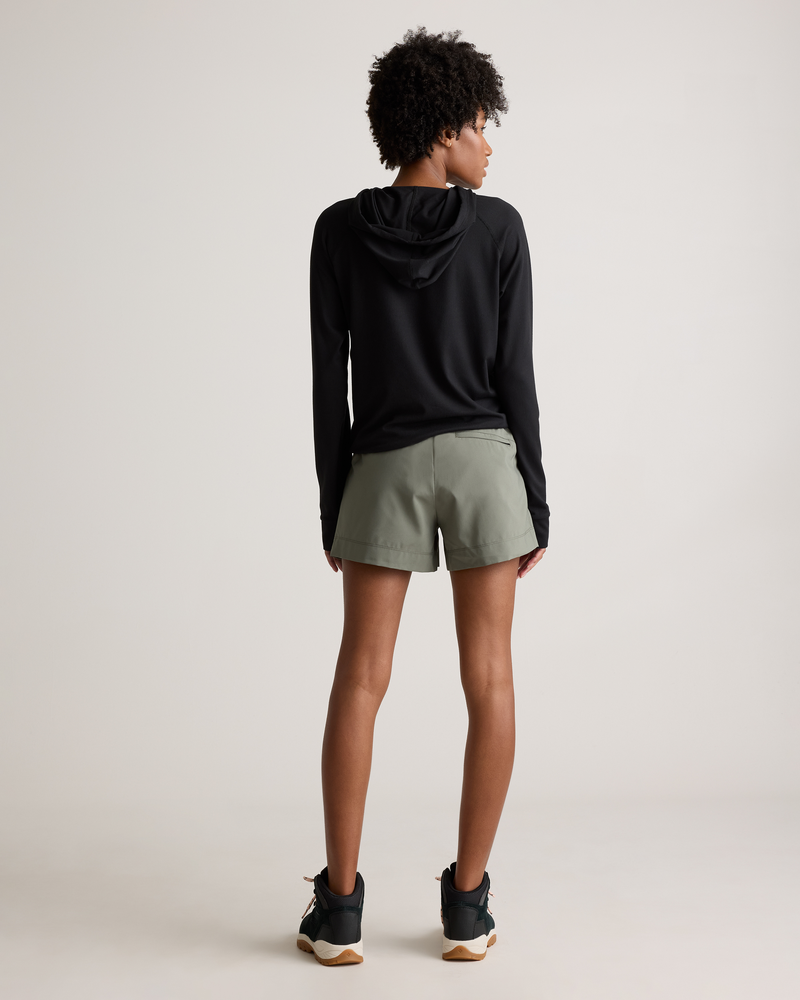 Micro Ripstop Mid-Rise Short