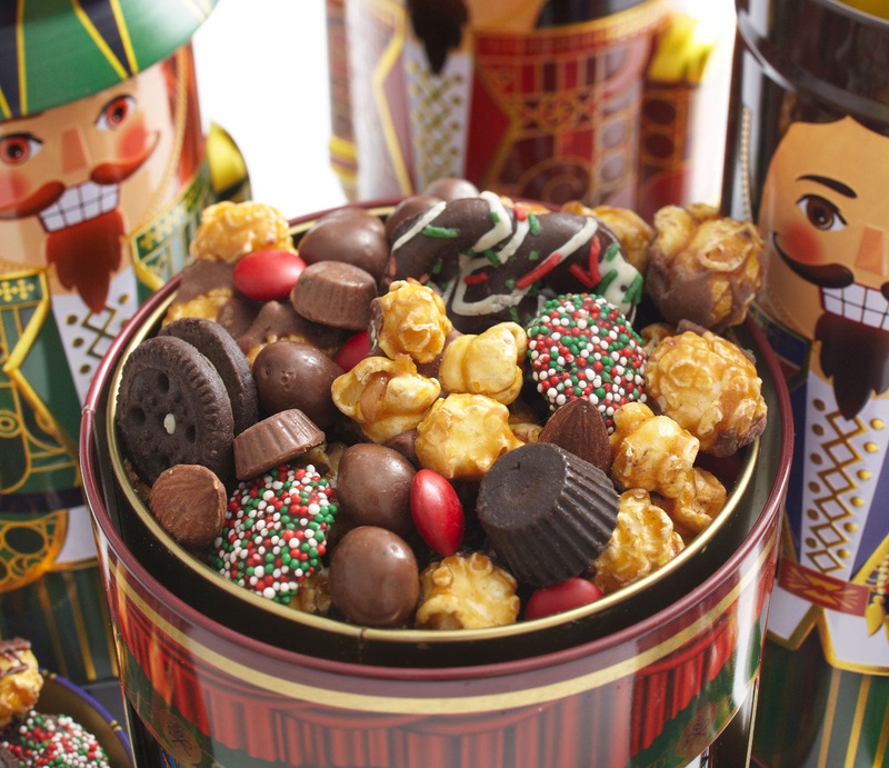 Nutcracker Treat Tin Trio