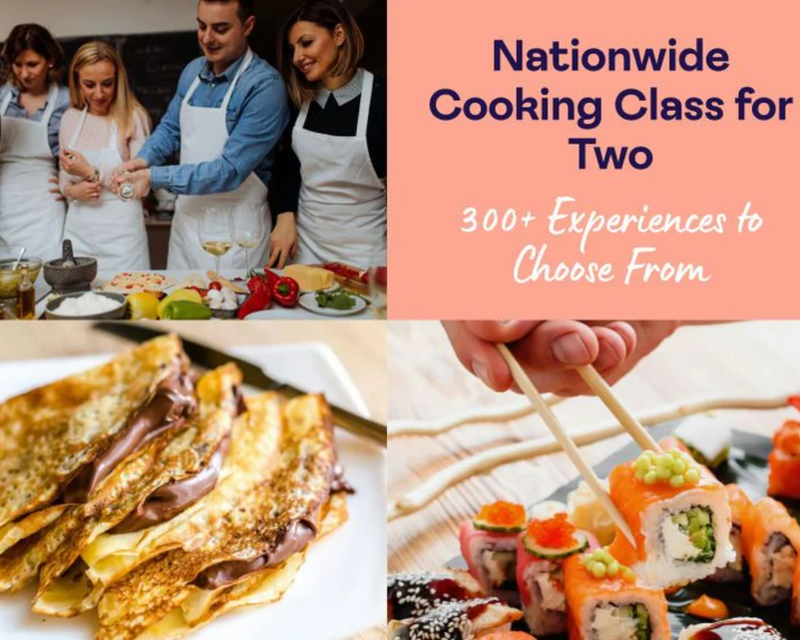 Nationwide Cooking Class for Two