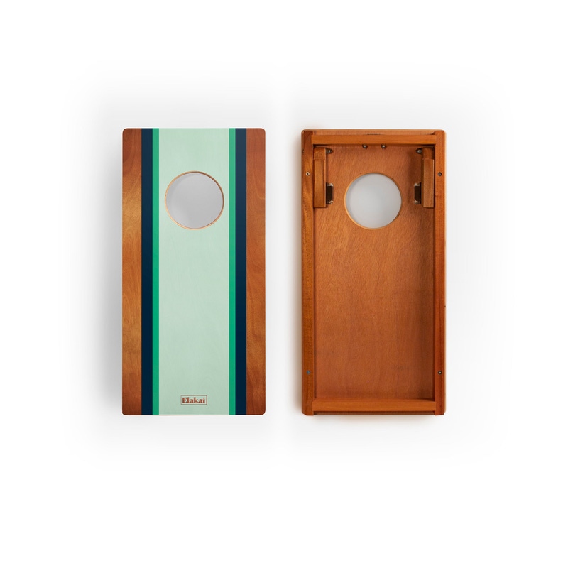 Mahogany Travel Cornhole Board Set