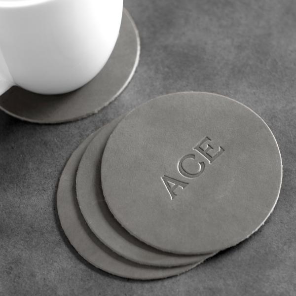 Northwind Supply Leather Coasters