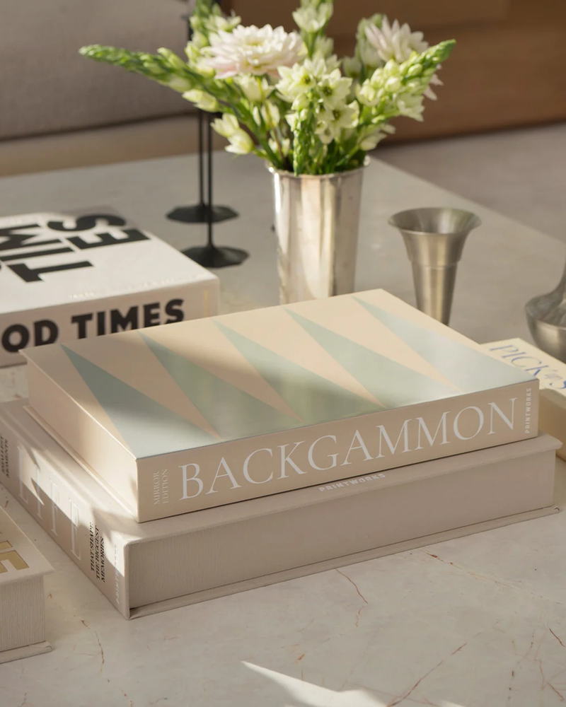 Art of Backgammon Mirror Set