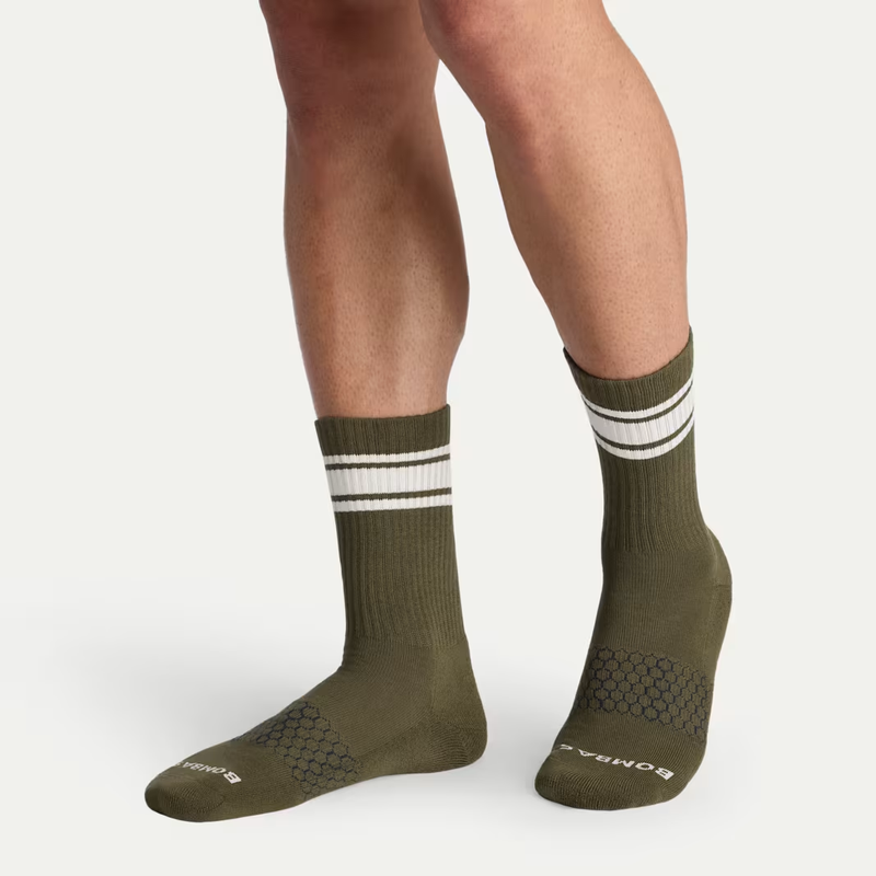 Men's Vintage Stripes Half Calf Sock 12-Pack