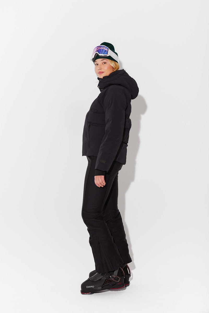 Georgie Puffer Jacket, Black
