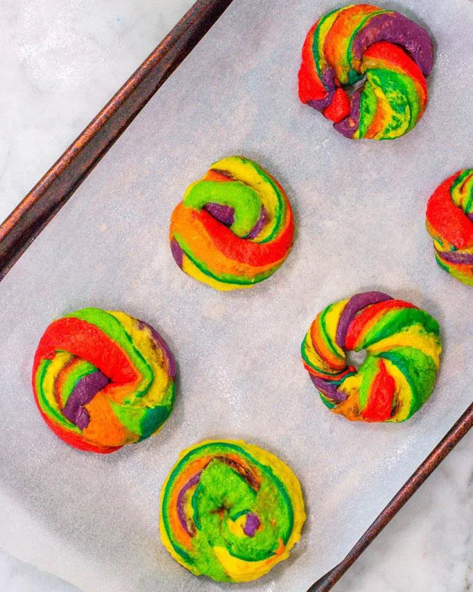 Rainbow Bagel Making Kit 