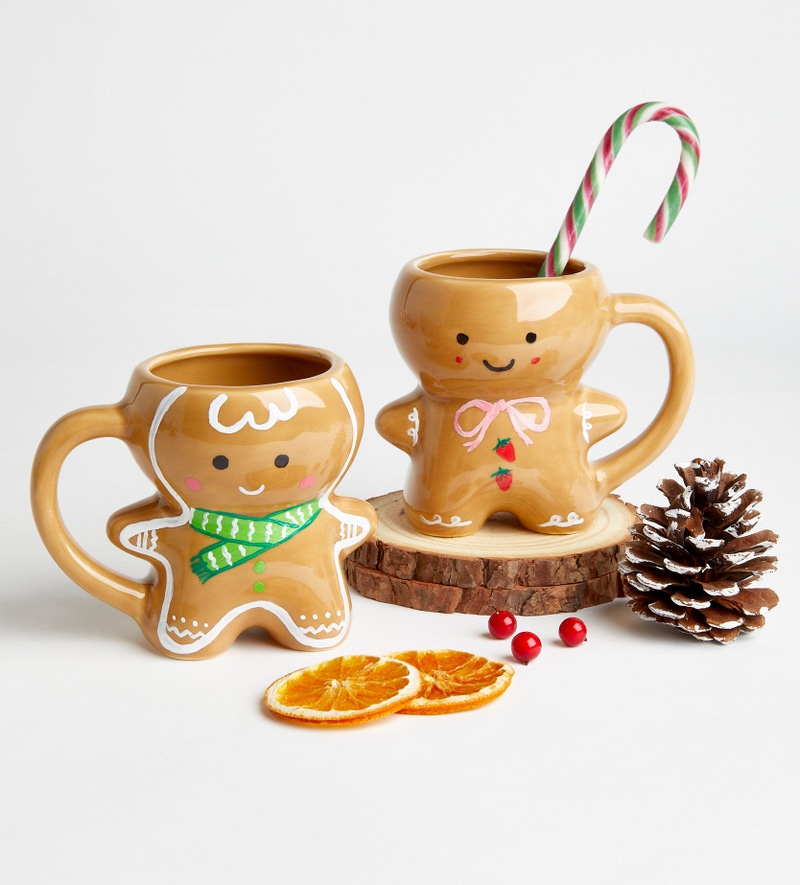 Gingerbread Paint-A-Mug Kit