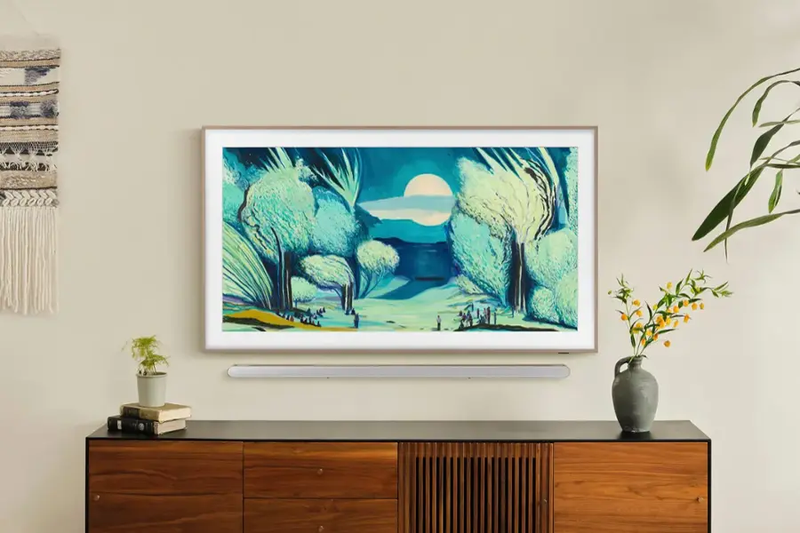 43" Class The Frame Series QLED 4K UHD Art Mode Samsung Vision AI Smart TV (2025)