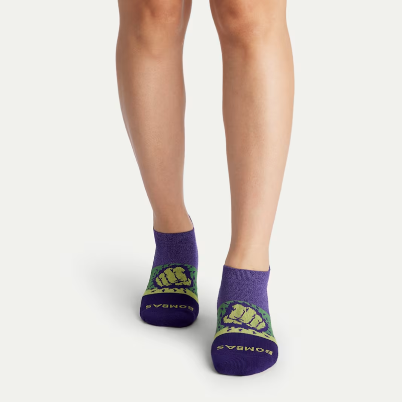 Marvel x Bombas Adult Ankle Socks