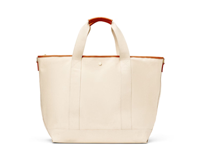 Monogrammed Venice Canvas Tote