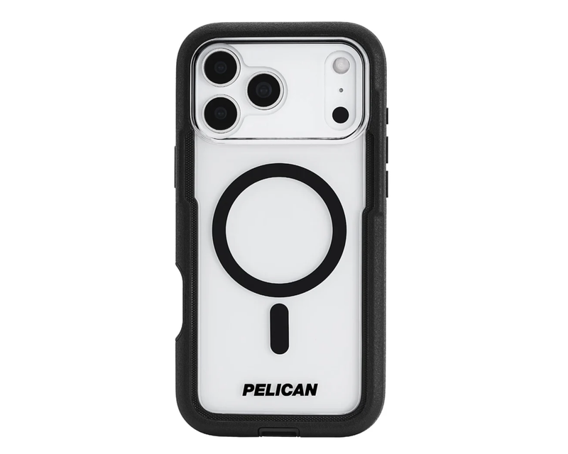 Voyager Clear & Black MagSafe iPhone Case