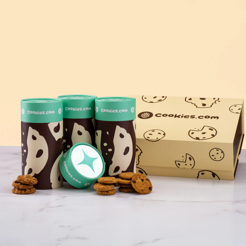 Branded Classics Cookies - 3 Tube Gift Box