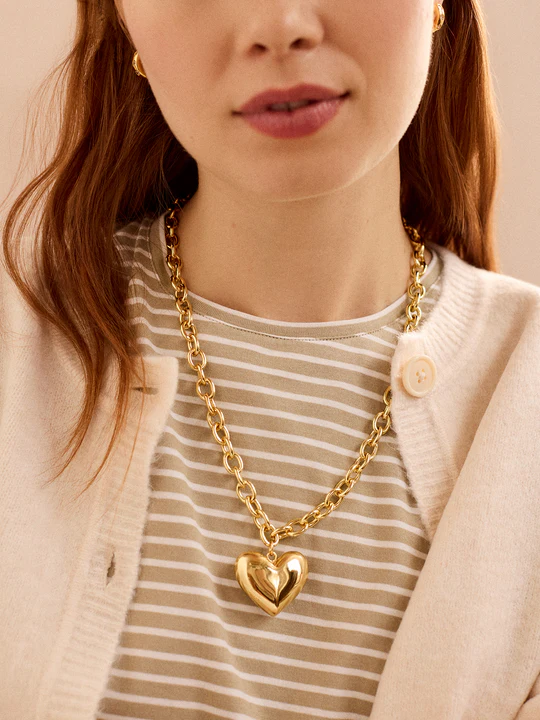 Millie Bubble Heart Necklace