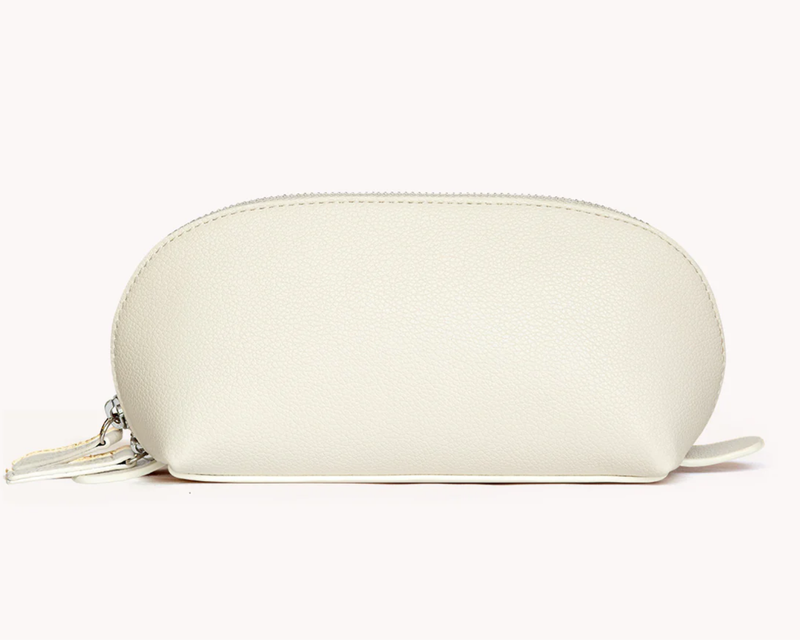 Vegan Leather Small Domed Pouch
