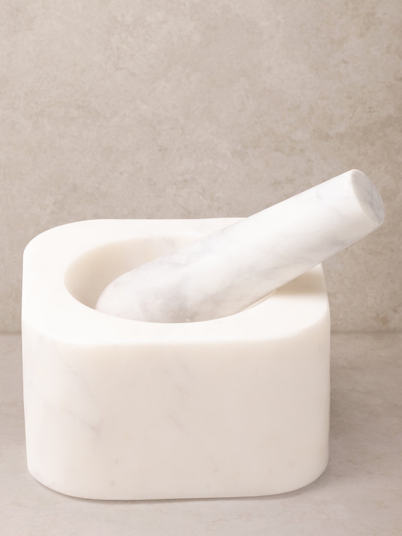 Noble Marble Mortar & Pestle