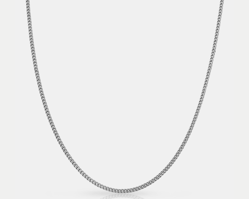 Silver Connel Chain 2mm