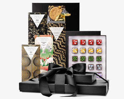 Grand Holiday Chocolate Gift Tower