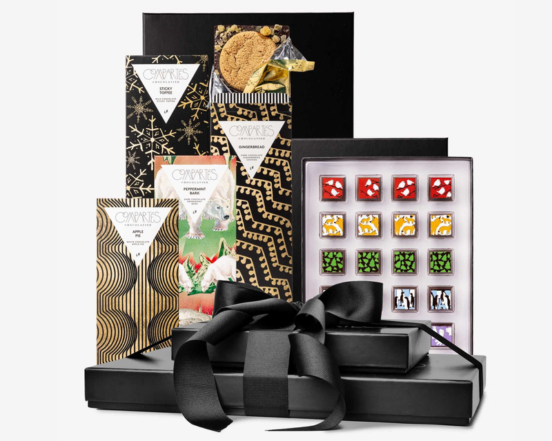 Grand Holiday Chocolate Gift Tower