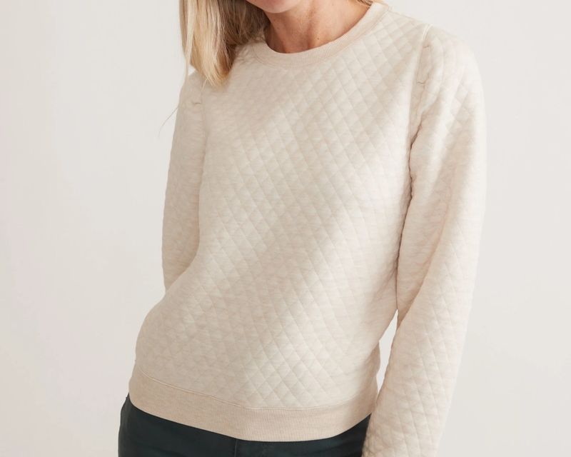 Women's Corbet Quilted Crewneck