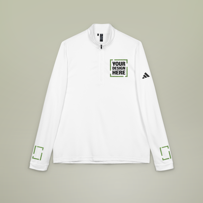 adidas® Quarter-Zip Pullover (Embroidery)