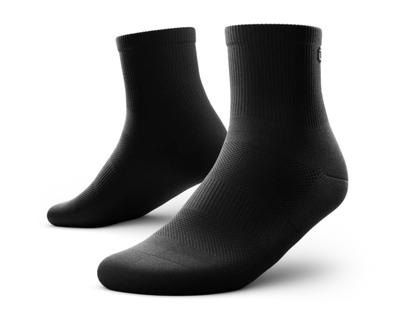 Flagship Quarter Socks Black