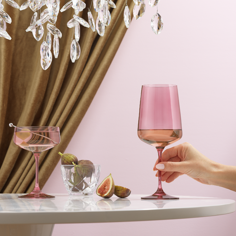 Sidney White Wine Glasses, Set of 8