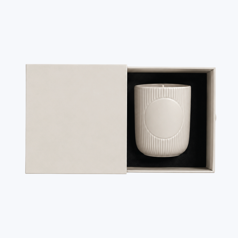 Branded Terra 8oz Ceramic Vanilla Candle