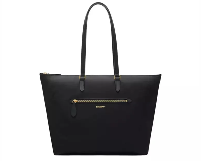 Large Zip Nylon Tote