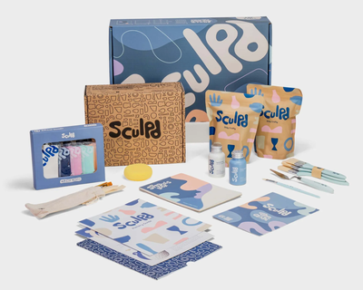 Pottery & Canvas Painting Bundle