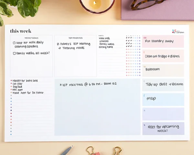 Weekly Productivity Deskpad